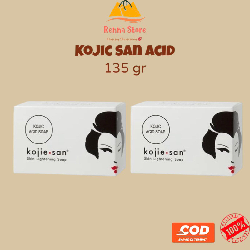 (2 pcs) Sabun KOJIE SAN ACID/ PAQUITO/ DREAM WHITE Soap Skin Lightening Soap