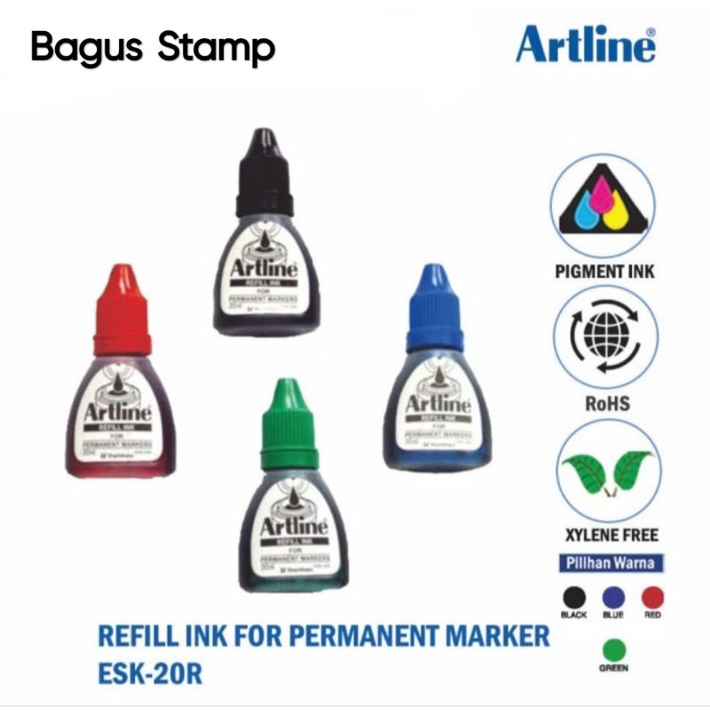 

ARTLINE Tinta Spidol Marking Ink PERMANEN PERMANENT Markers ESK-20R