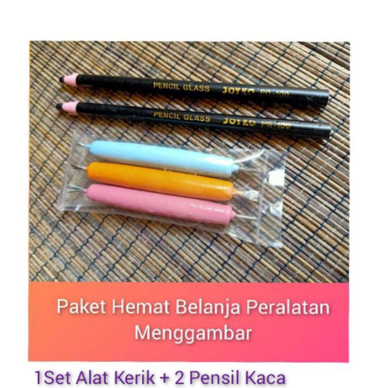 

KODE A98Z Alat Kerik Gambar Alat Gores Krayon 6 Mata Dan Penebal Gambar Joyco Paket Hemat Peralatan Menggambar