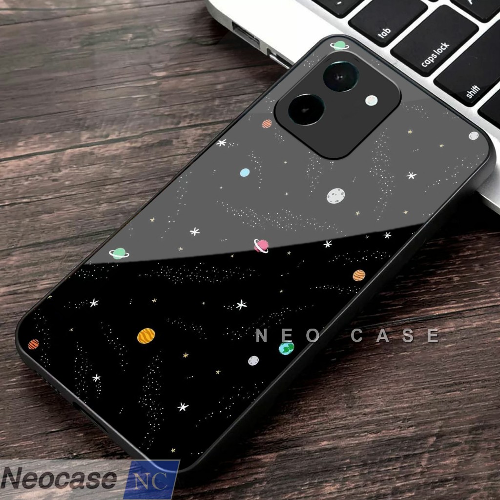 Soft Case Glass Kaca Vivo Y28 - Casing HP Vivo Y28 - N12