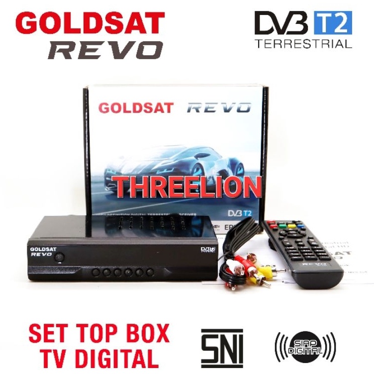 KODE S52G Set Top Box TV Digital GOLDSAT REVO DVB T2 STB