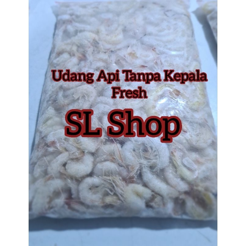 

Udang Api Tanpa Kepala Fresh 500gr