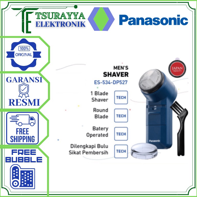 KODE H42U PANASONIC Shaver Panasonic ES534  Alat Cukur Kumis Jenggot ES 534  ES534
