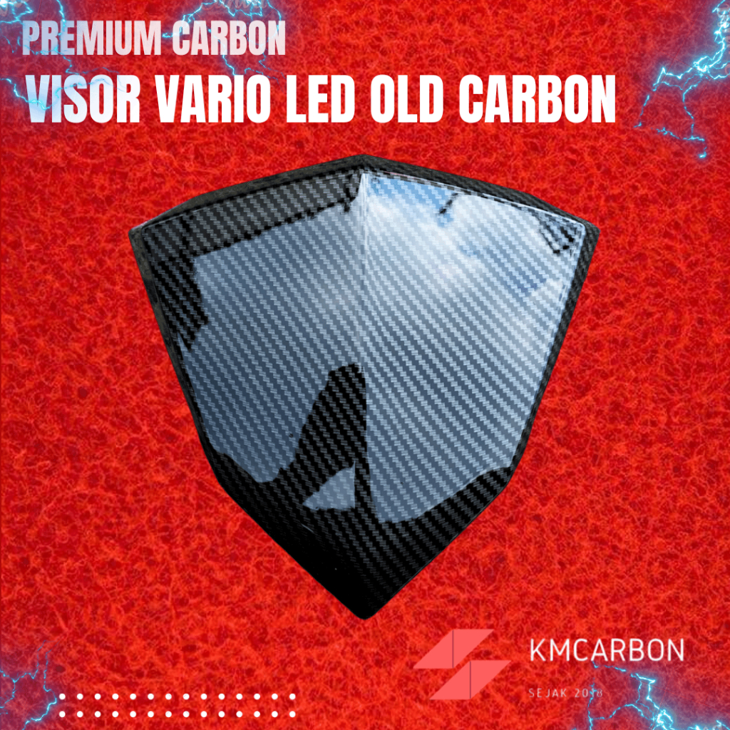 VISOR VARIO 125 150 ESP LED OLD CARBON