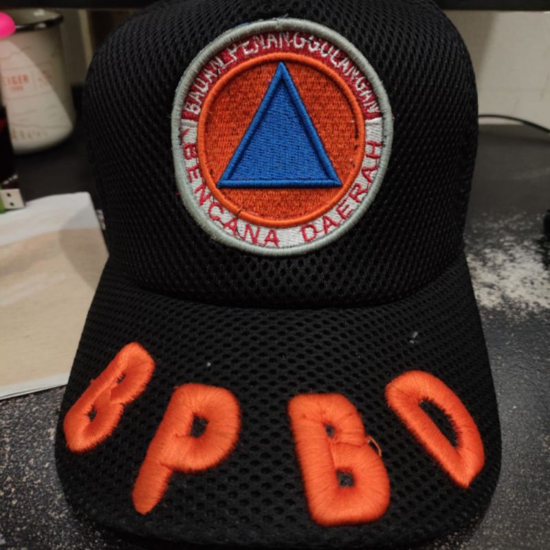 Topi BPBD Timbul Bordir