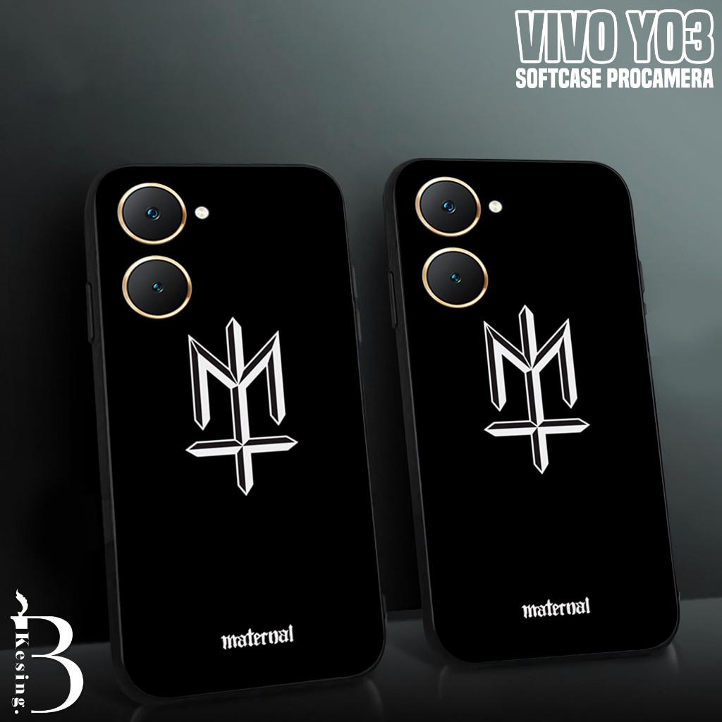 Case VIVO Y03 - Casing VIVO Y03 Motif MTRNL - Silikon Hp VIVO Y03 - Kesing Hp VIVO Y03 - Softcase Pr