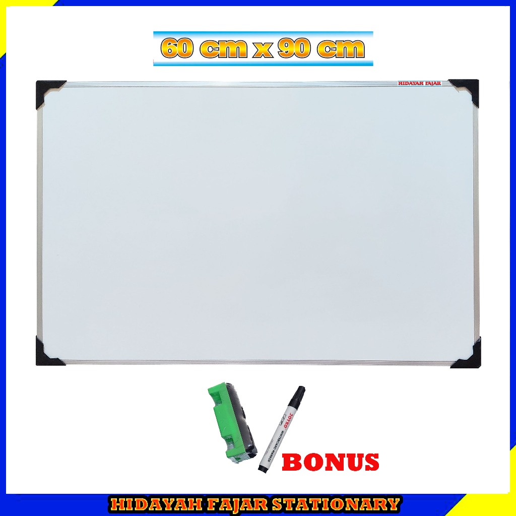 

Papan tulis - Whiteboard 90 x 60 / Papan Tulis Berkualitas