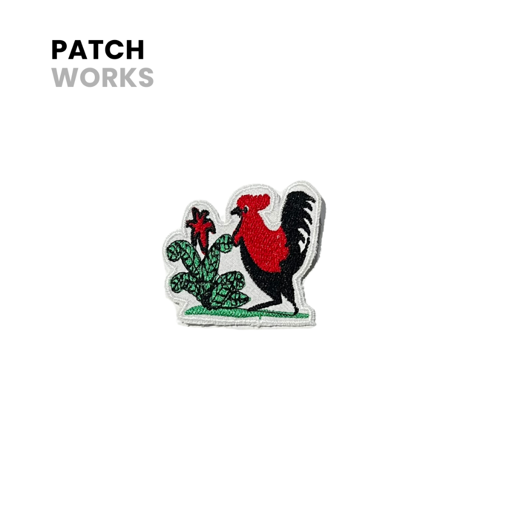 Iron Patch Mangkok Ayam Micin MiwonEmblem | Bordir | Patchworks