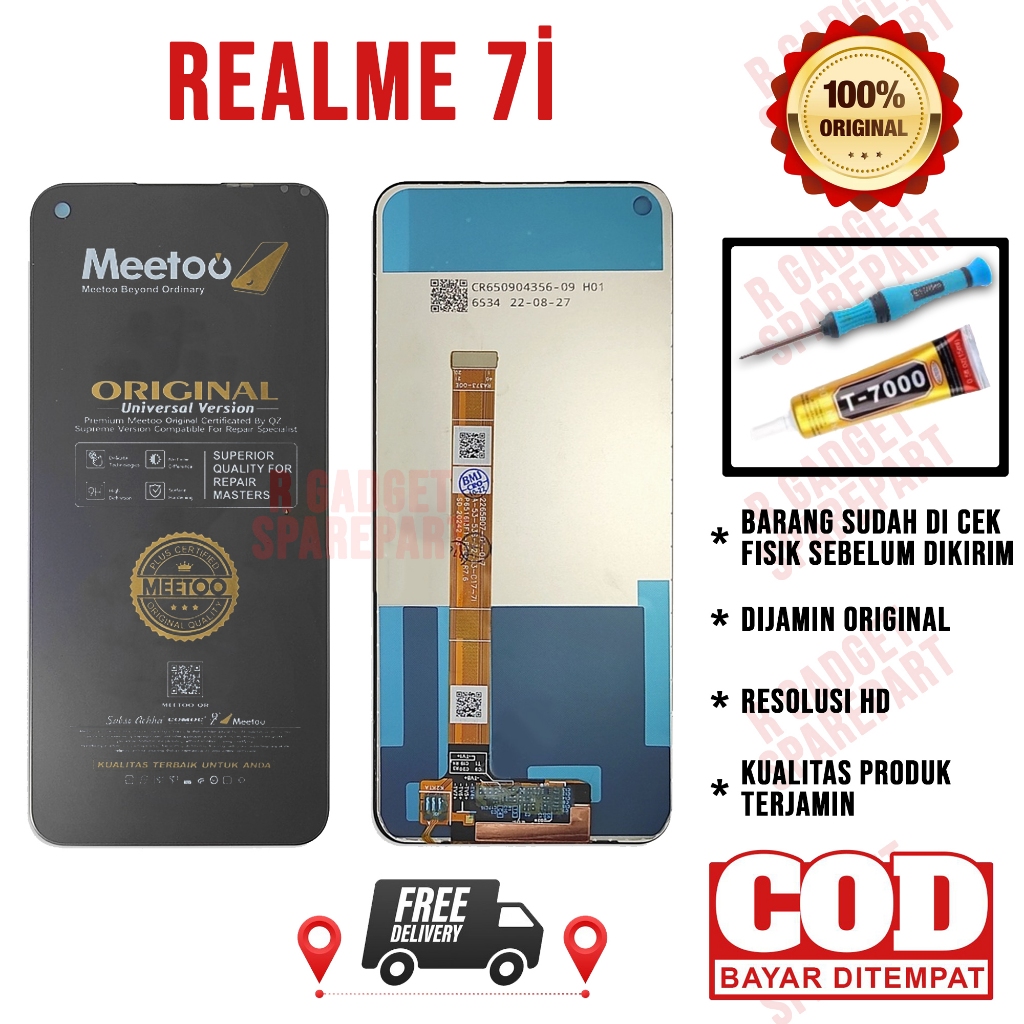 Lcd Realme 7i Original OEM Quality Lcd Touchscreen Fullset