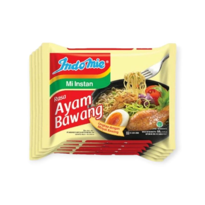 

Indomie Ayam Bawang 5 Pcs