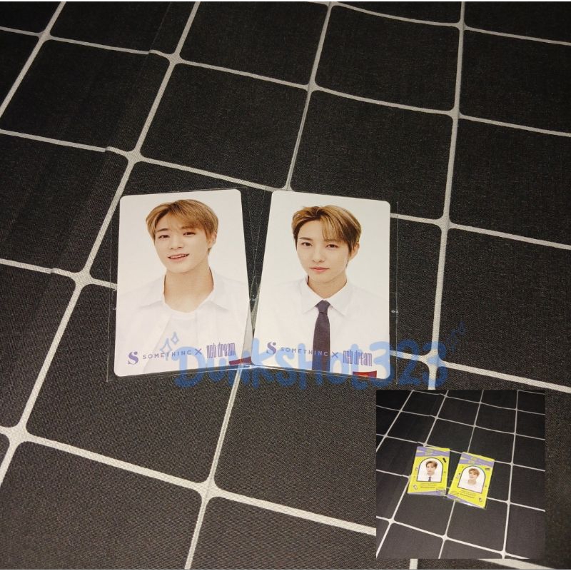 Somethinc x NCT DREAM Photocard Renjun Jeno Hologram