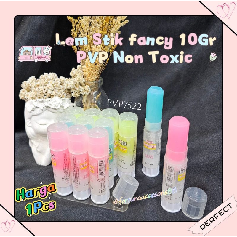

LEM STIK RAINBOW 10GR IMPORT / LEM KERTAS FANCY NON TOXIC / LEM BATANGAN / CUTE GLUE STICK / PVP7522