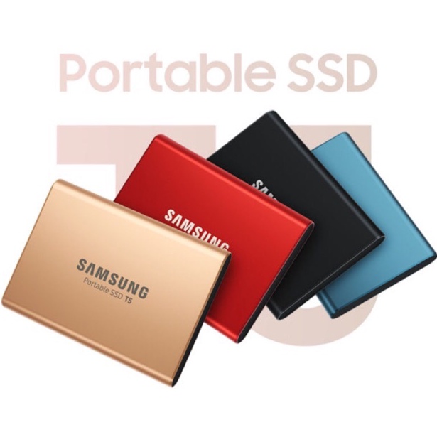Modern Samsung T5 Portable Mini Ssd Hd External 2TB 1TB Solid State Drive