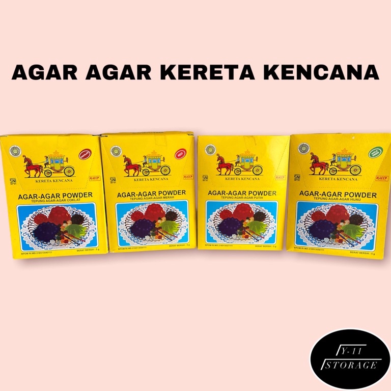 

PRODUK 9ALZ8 Agar Agar Kereta Kencana 1 Box PAL