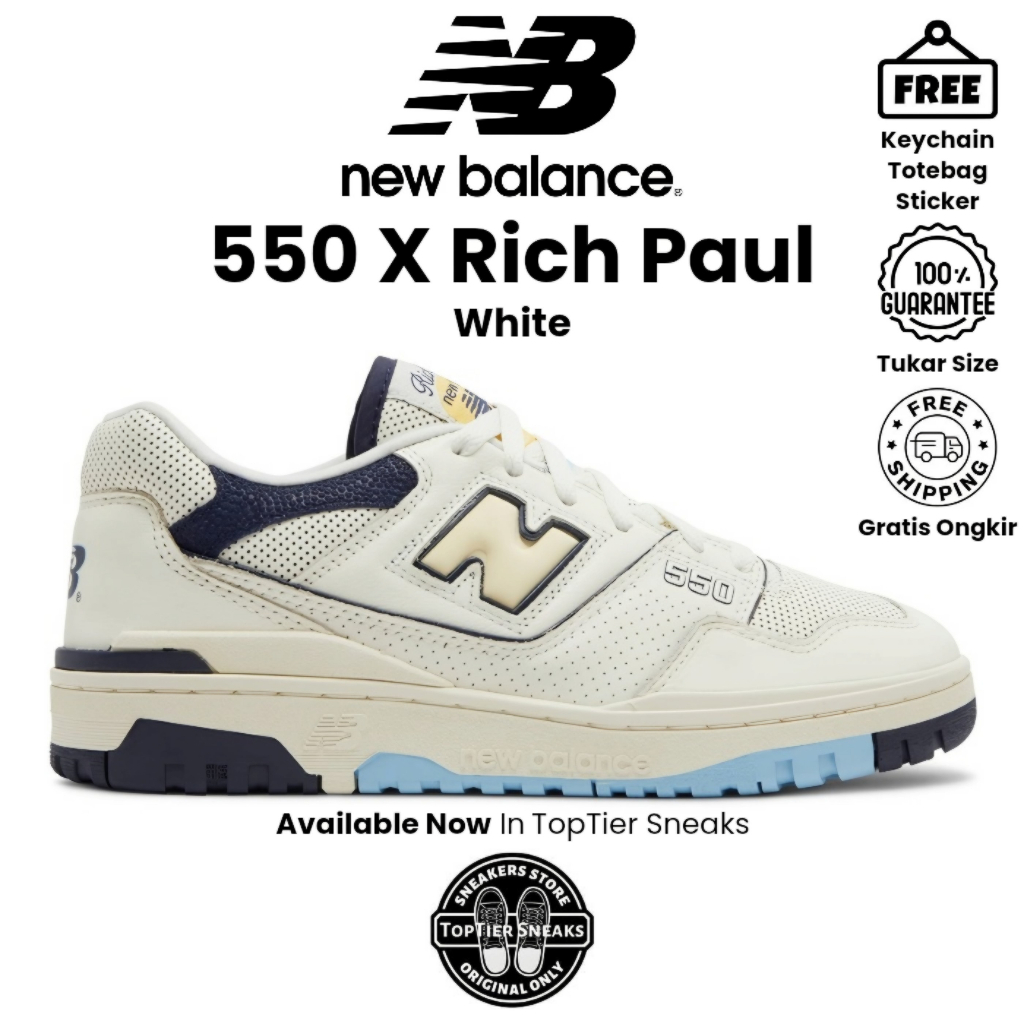 NB 550 Balance 550 Richpaul Rich Paul White BB550RP1