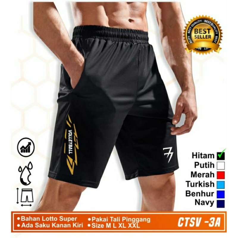 Celana pendek volley ball celana olahraga voli pria
