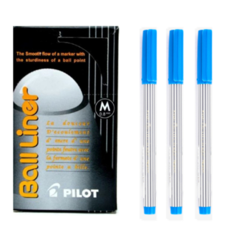 

BOLPOIN / BALLPOINT / PULPEN / PEN PILOT BL5M BALL LINER BIRU