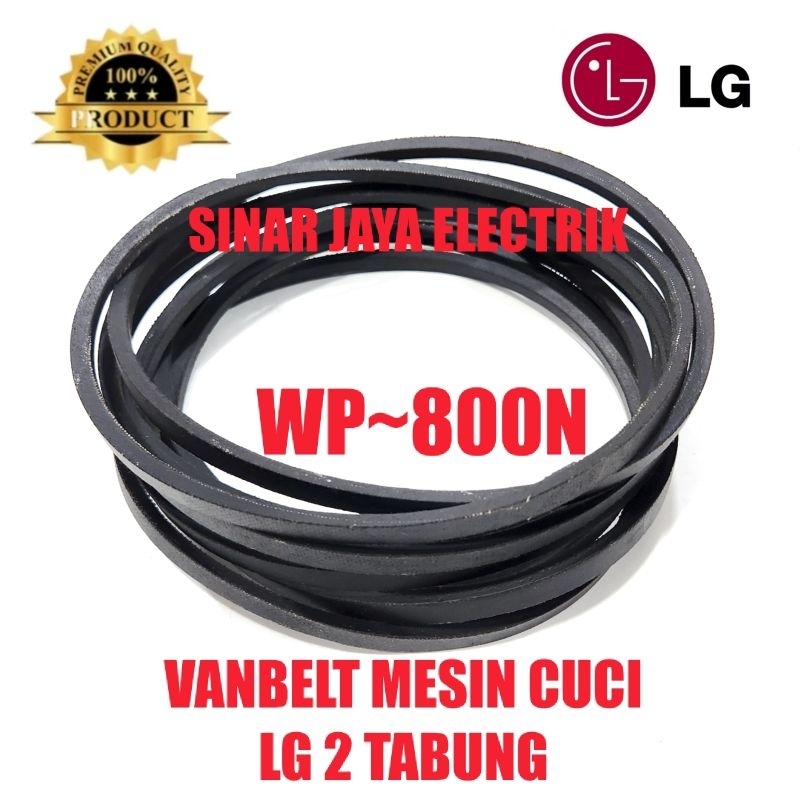 FANBELT V-BELT PANBELT MESIN CUCI LG 2 TABUNG WP 800N
