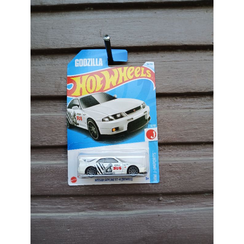 HOTWHEELS NISSAN SKYLINE GTR 33 GODZILLA