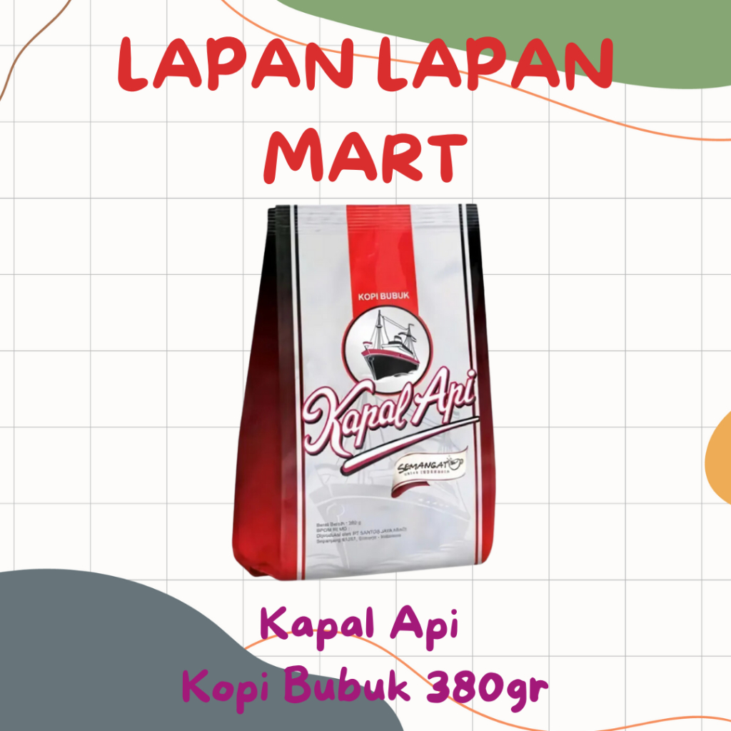 

Kapal Api Kopi Bubuk 380gr