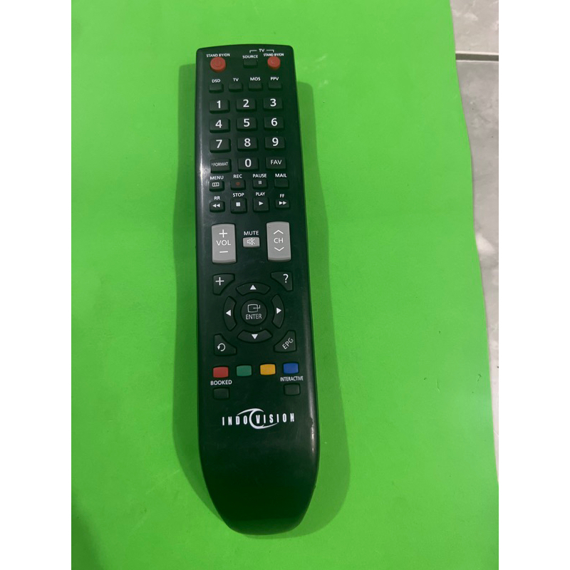 REMOTE REMOT TV INDOVISION ORIGINAL PANJANG