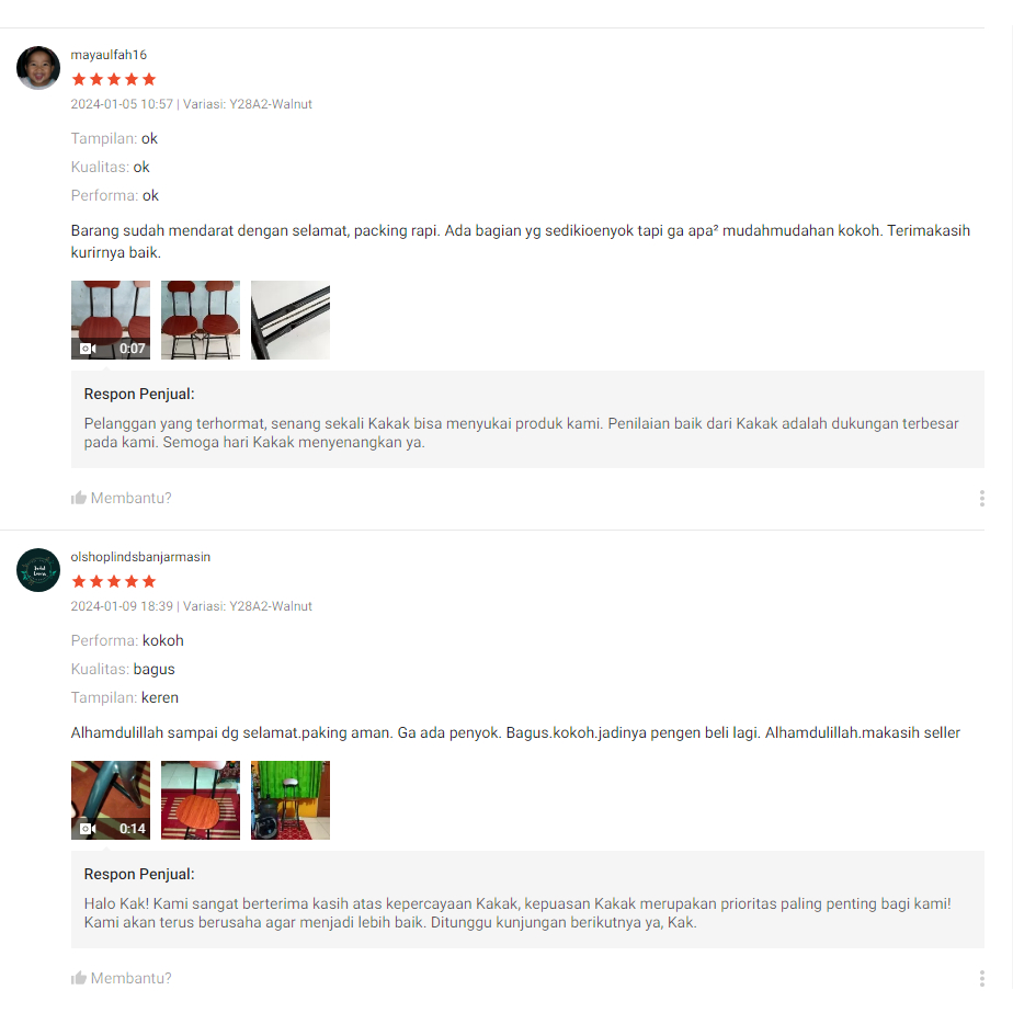 Tahan Lama Kursi Lipat Portable / Kursi Lipat Outdoor / Kursi Lipat Kayu / Kursi Teras Minimalis /