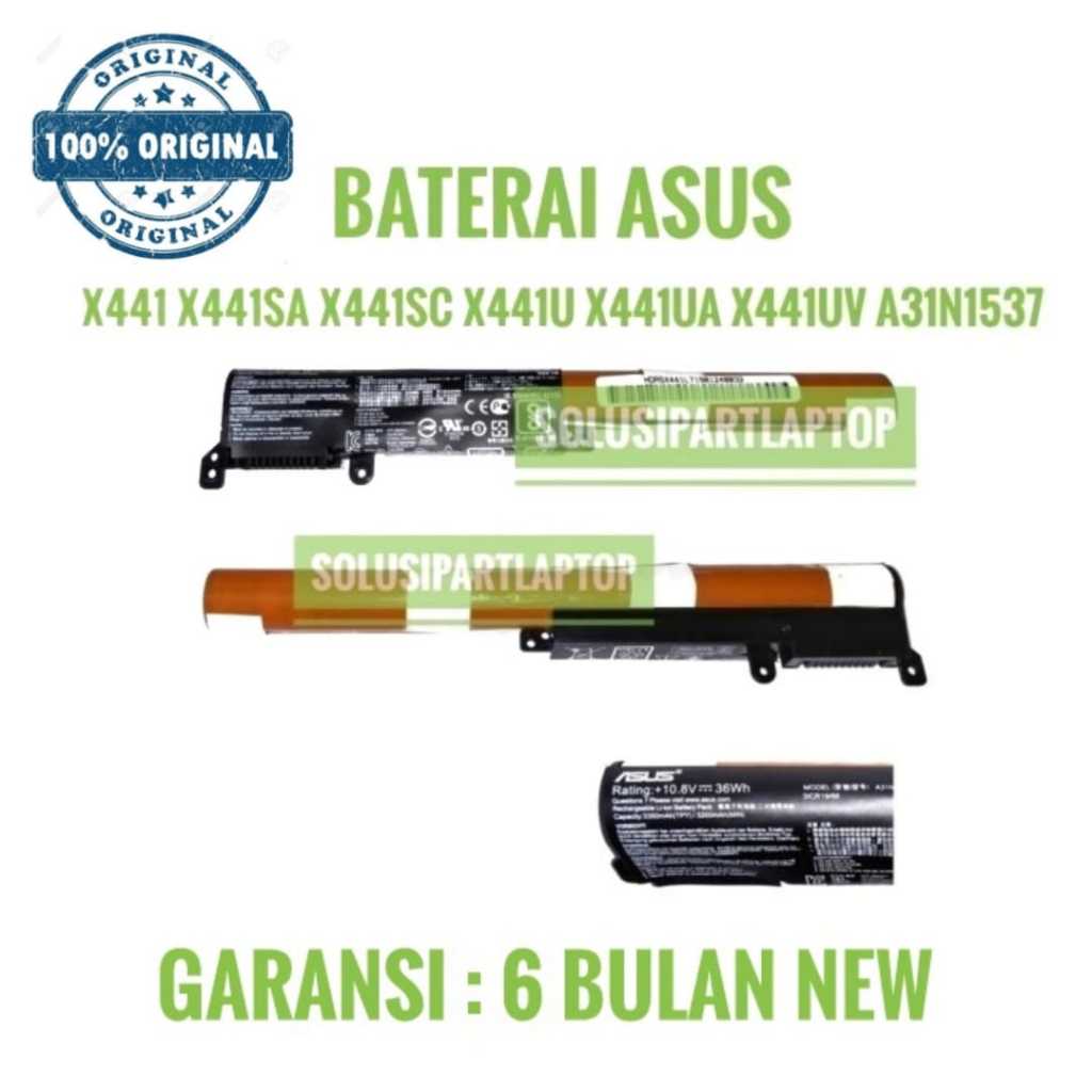 Baterai Laptop Asus VIVOBOOK X441 X441N X441S X441U Series ORIGINAL