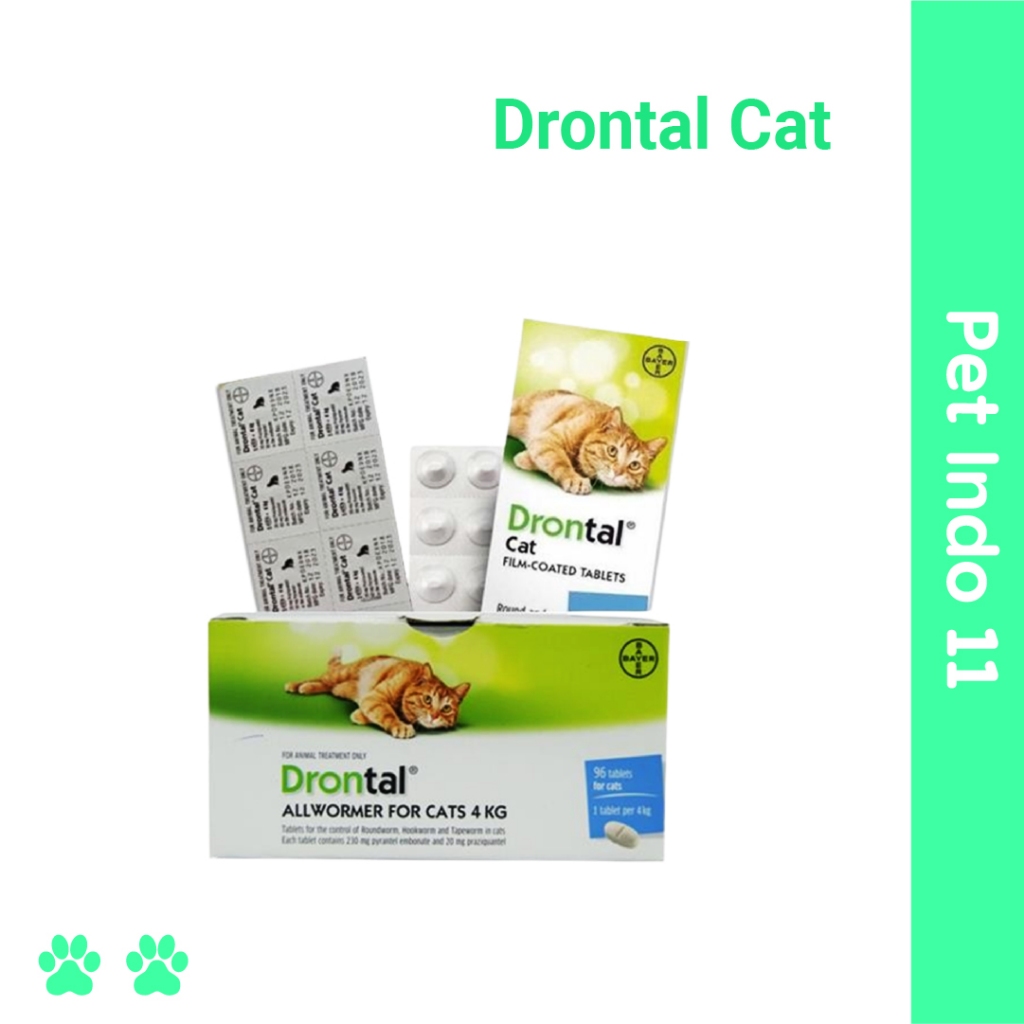 Obat Cacing Drontal Cat 1 Tablet