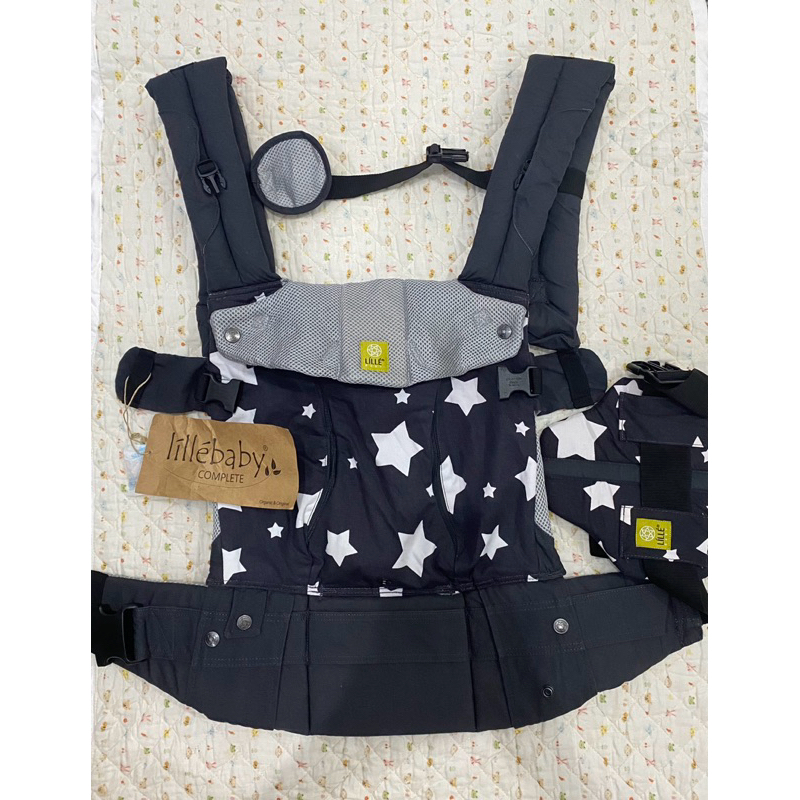 Gendongan Lille Baby Complete All Seasons Star Charcoal Rijek Toko