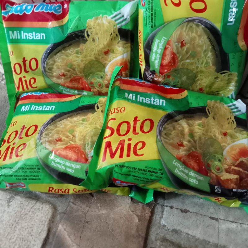 

Indomie soto 85gr 4 pcs