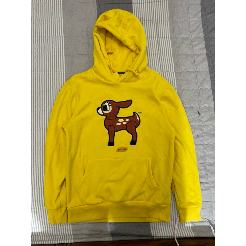 Hoodie Pancoat Kancil kuning