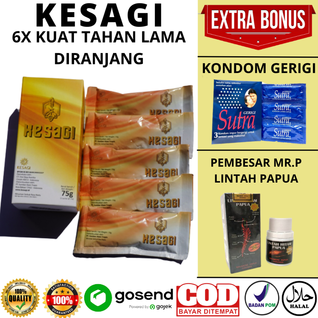 

Madu Kesagi 1 Box Free Bonus | Madu Kosagi | Minuman Serbuk Kosagi Madu Kesagi Halal BPOM