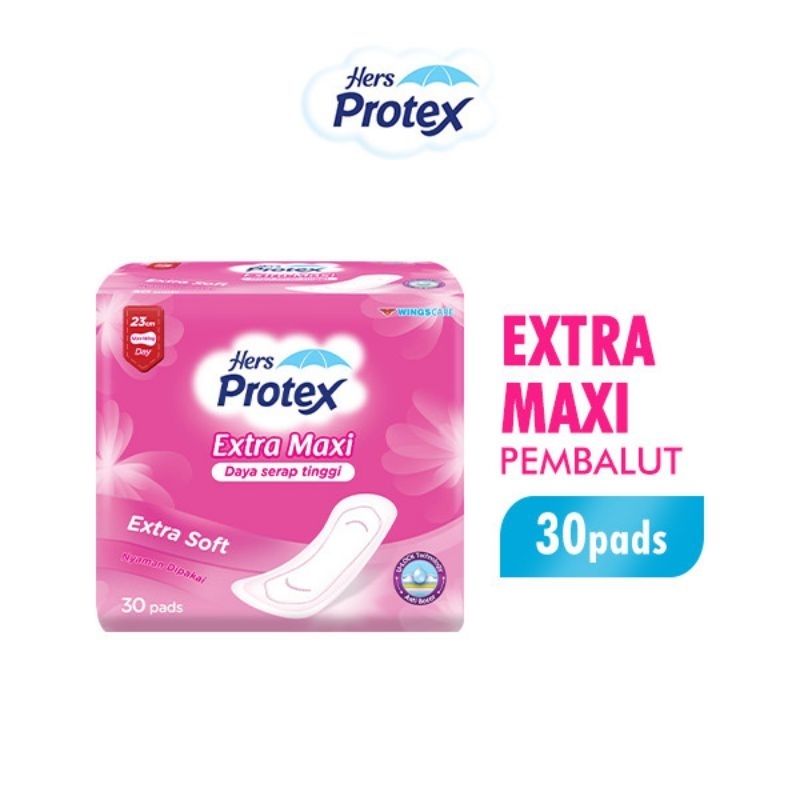 LESTARI BABY - HERS PROTEX EXTRA MAXI NON-WINGS PEMBALUT WANITA