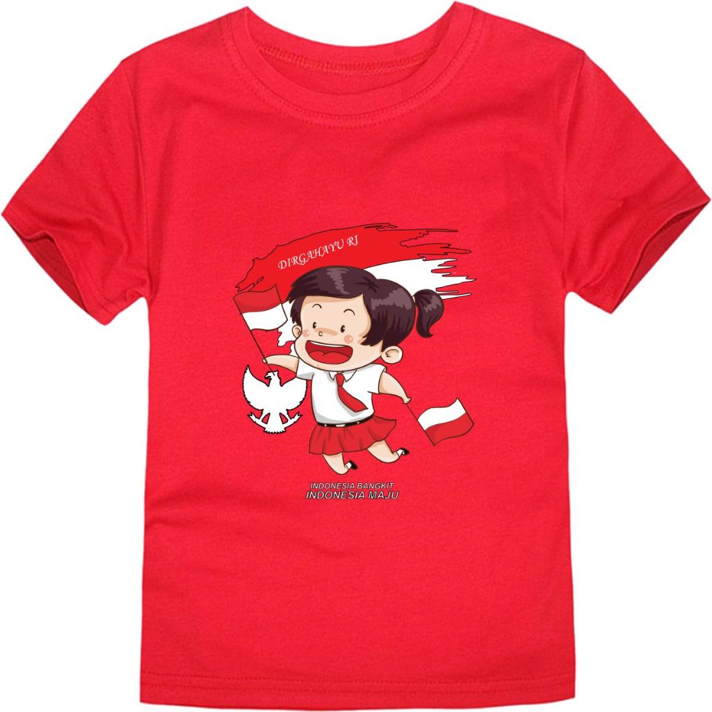 Baju Anak merah putih 17 Agustus