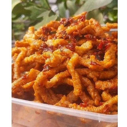 

KRIPIK USUS PEDAS SAMBAL ASLI