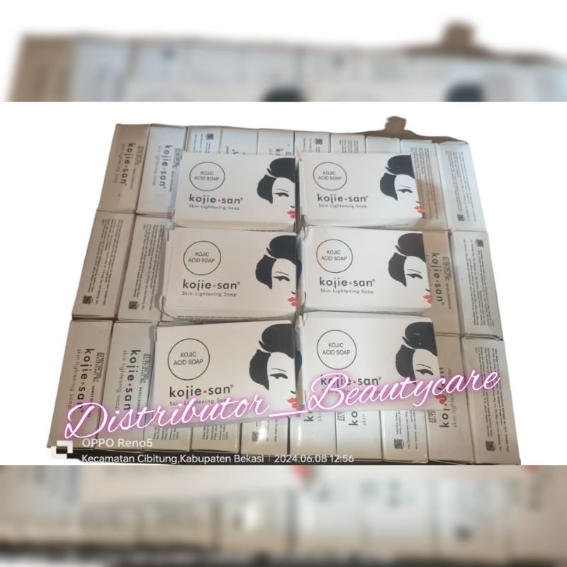 SABUN KOJIC SAN . KOJIC ACID ORIGINAL ISI 12PICS (FREE GIFT) 
