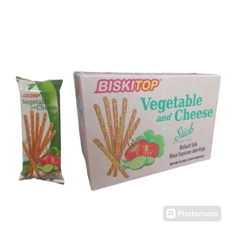 

Biskitop Vegetable and Cheese Sticks 1 Karton / 1 Dus