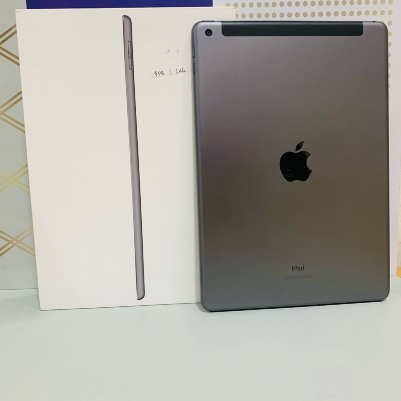 IPAD 7 128GB WIFI+CELLULAR EX IBOX SECOND FULLSET