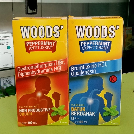 Woods 60ml - Obat Batuk Herbal