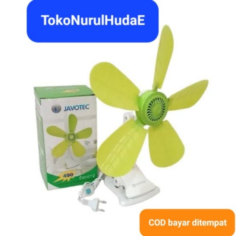 kipas angin jepit 3 in 1 javotec 490