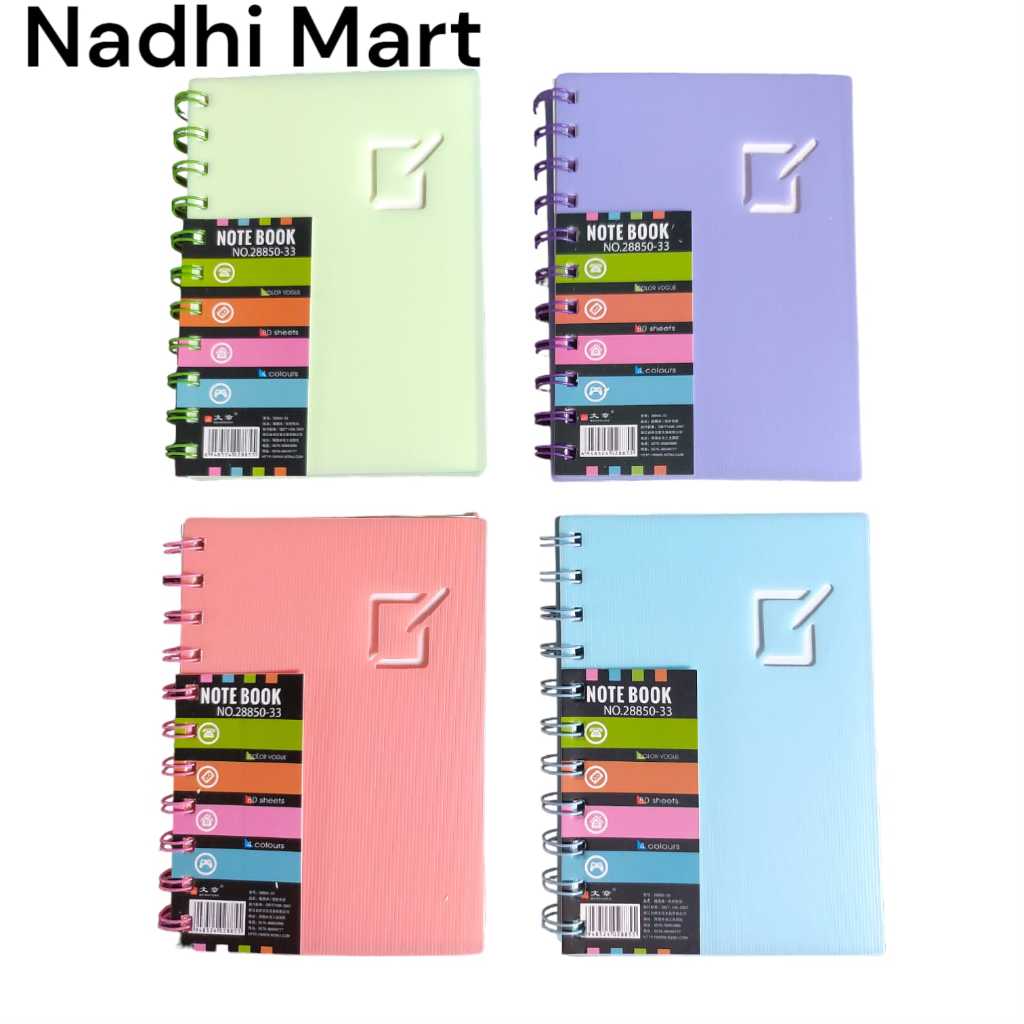 

NB SPIRAL A6 28850 / NOTEBOOK SPIRAL KECIL