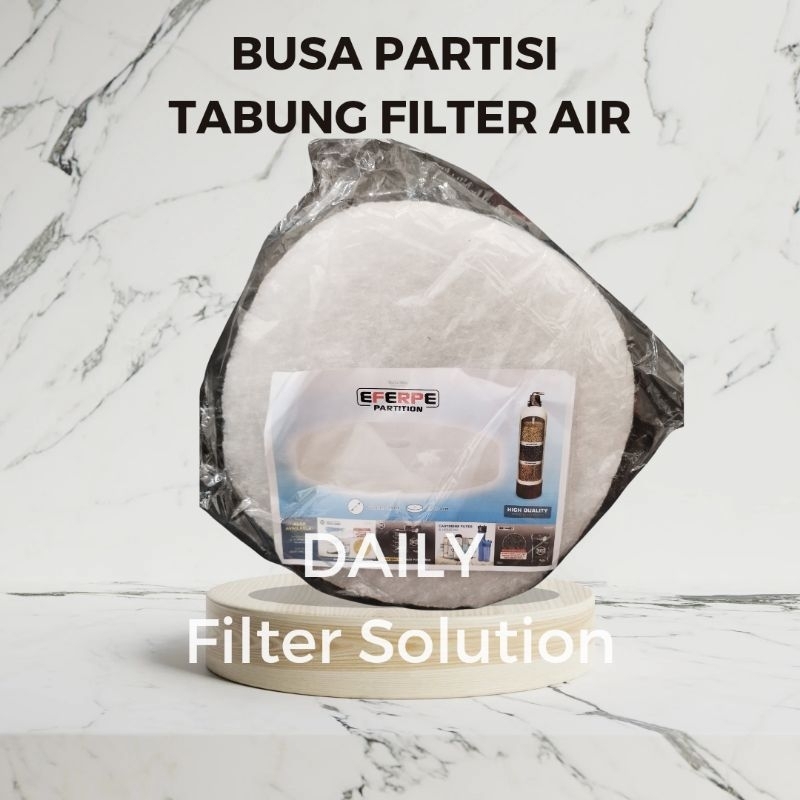 Busa Partisi Tabung Filter Air