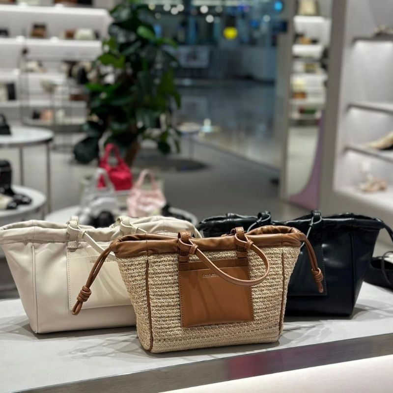 CK Ruched Front Pocket Bag