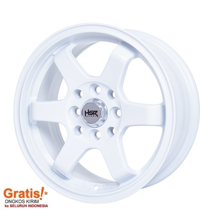 VELG HSR TIPE TOKYO HSR R14X6 H8X100-114,3 ET35 GLOSS WHITE