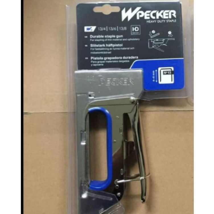 

KODE I74I Stapler Wpecker wpecker staples heavy duty besar nail gun gun tracker