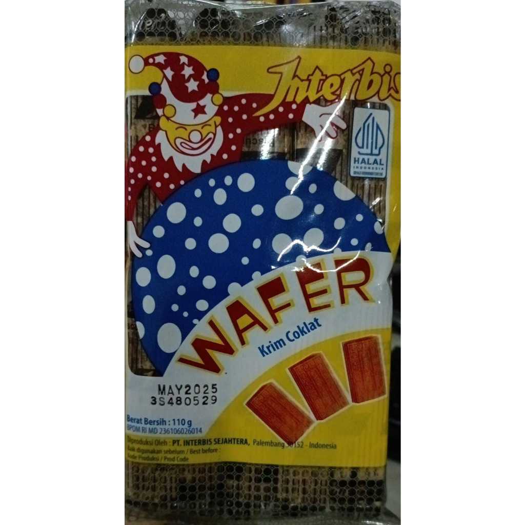 

Interbis Wafer Coklat 110g