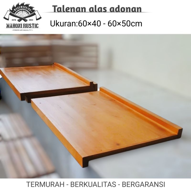 Pastry board Talenan kayu Alas adonan kue