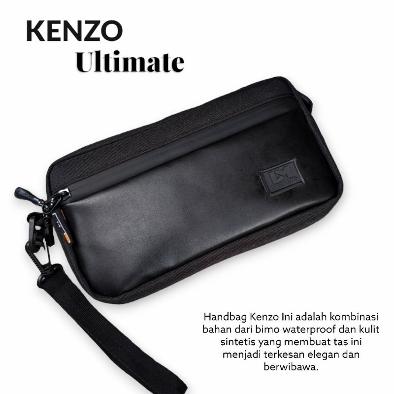 Handbag Kenzo Ultimate Exclusive Limited Edition - Clutch Bag Pria Wanita Kekinian - Tas Selempang S