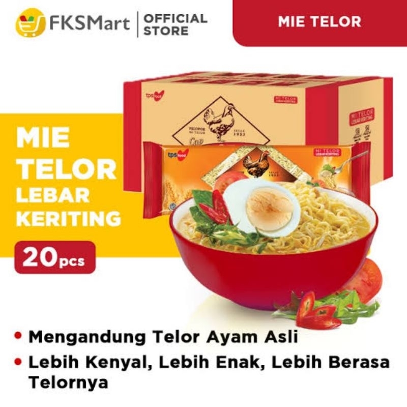 

Mie Cap 2 Telur Ayam Mie Telur Reguler / Lebar Keriting 1 Dus