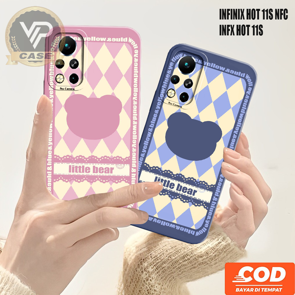 Case Infinix Hot 11s Hot 11s NFC Terbaru (BK87) - Casing Tebal Infinix Hot 11s NFC - Silicone Lentur